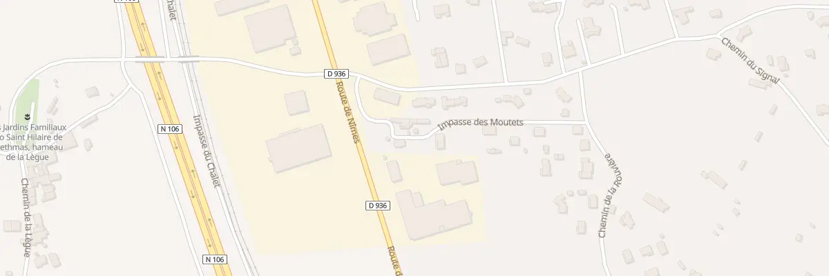 Plan du 71 Imp Talagrand à Saint-Hilaire-de-Brethmas