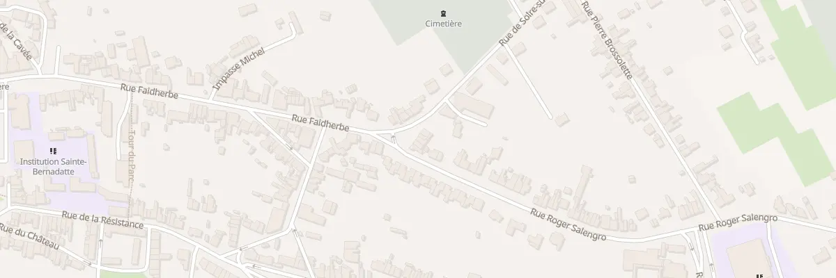 Plan du 15 Rue de Solre sur Sambre à Jeumont