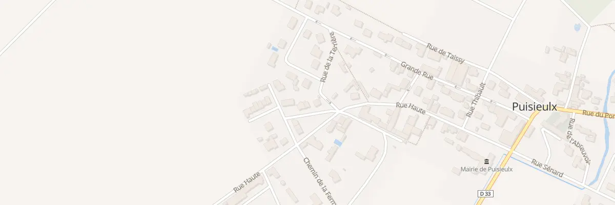 Plan du 4 Av de la Gare à Puisieulx
