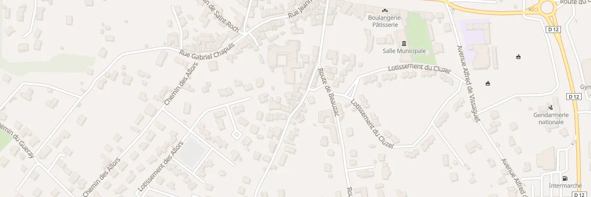 Plan du 16 Rue de la Conche à Chenereilles