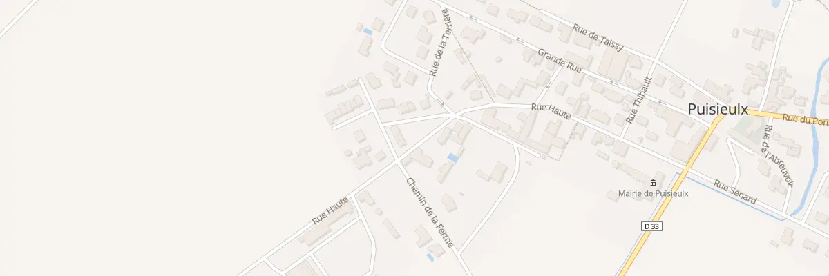 Plan du 2 Rue de l’Ancienne Gare à Puisieulx