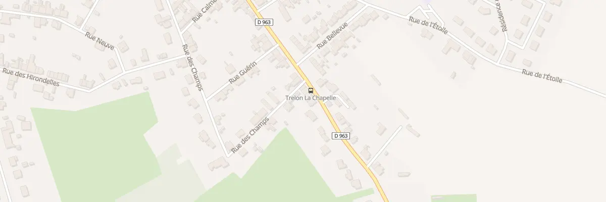 Plan du 82 Rue Victor Hugo à Trélon