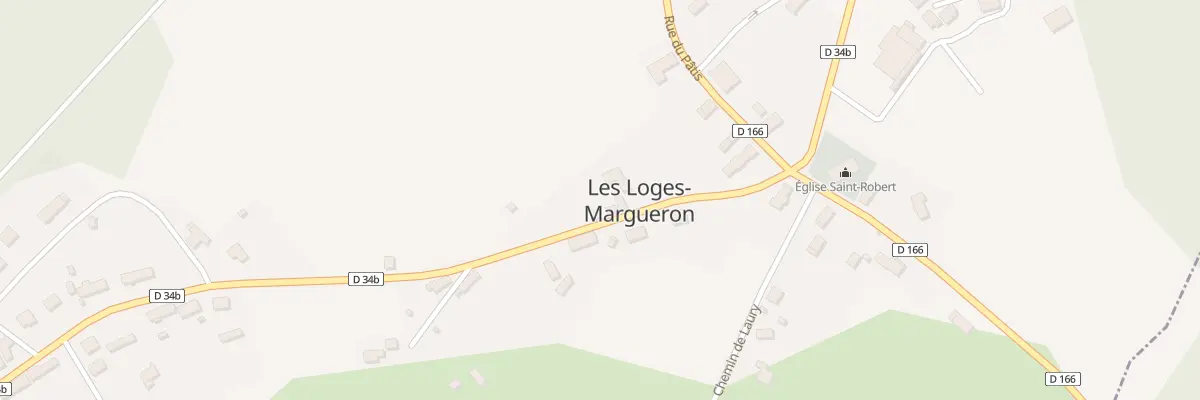 Plan du 8 Rue des Charmes de l’Orme aux Loges-Margueron