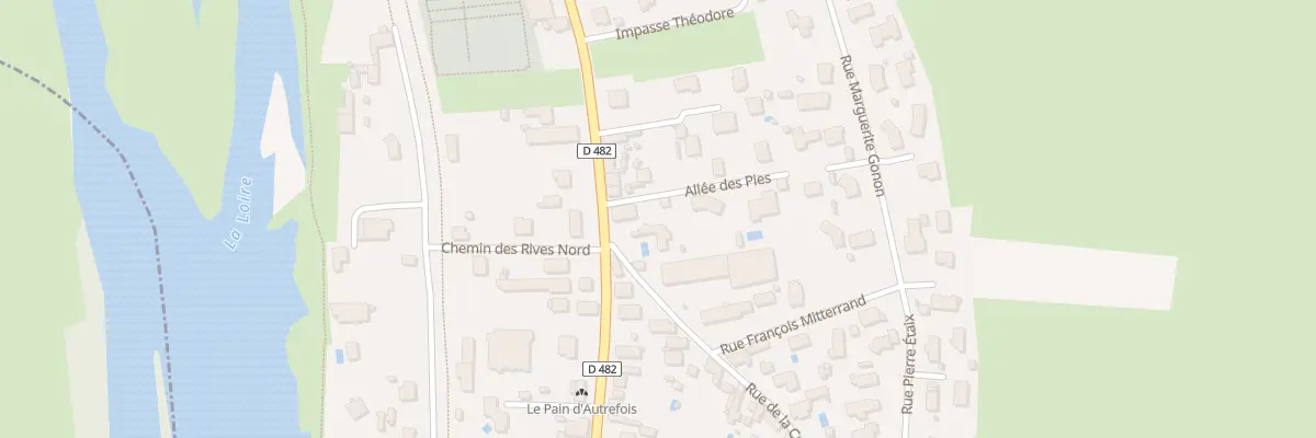 Plan du 1047 Rue de la République à Pouilly-sous-Charlieu