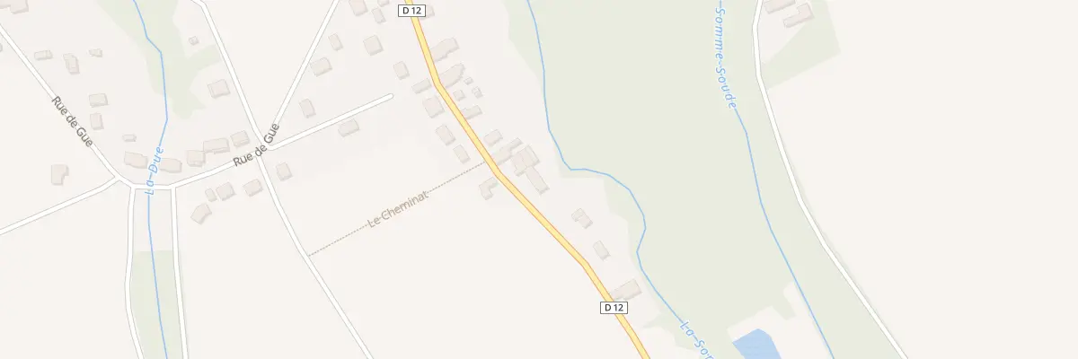 Plan du 43 Rue de Velye à Chaintrix-Bierges
