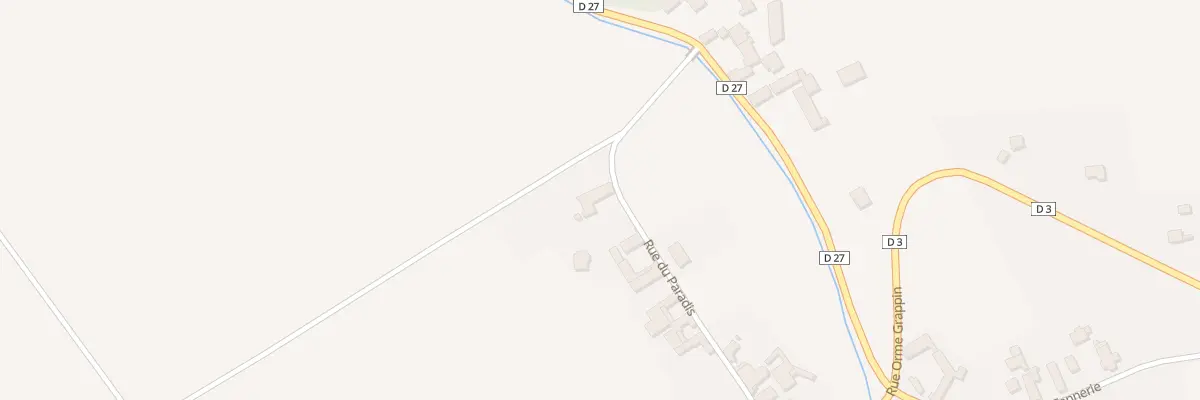 Plan du 7 Rue du Paradis à Chesley