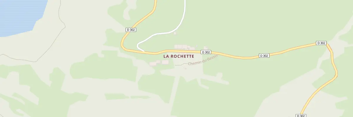 Plan du 5053 La Rochette à Cros-de-Géorand