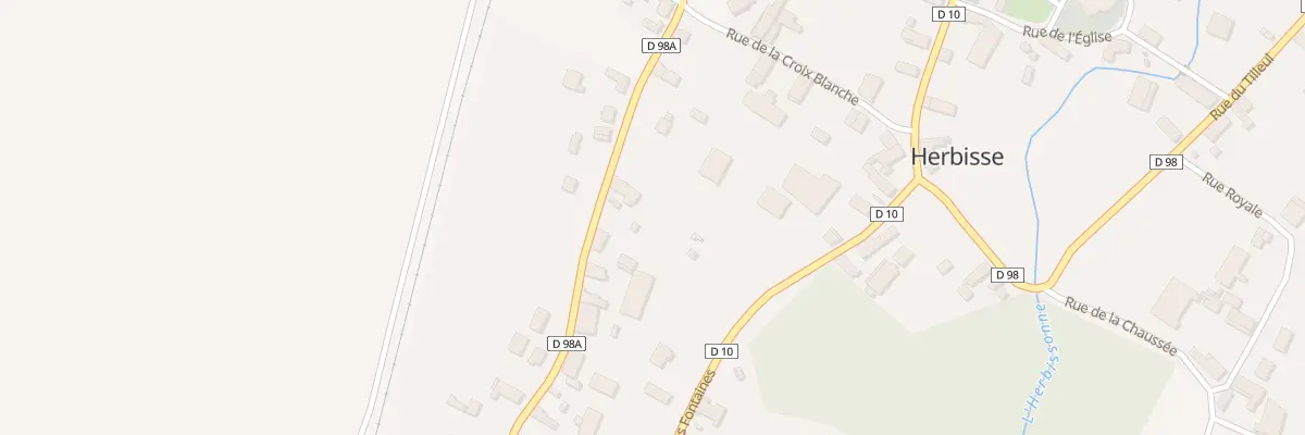 Plan du 38 Le Village Sud à Herbisse