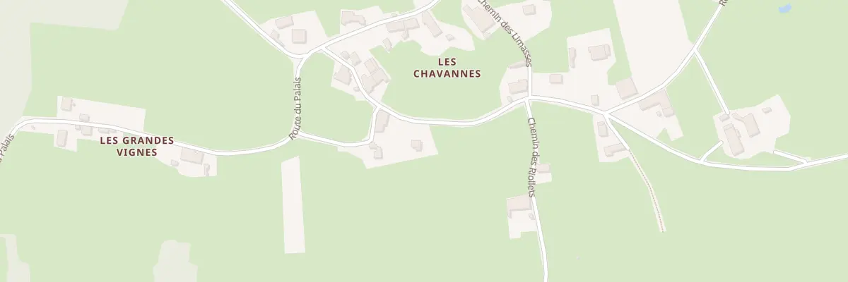 Plan du 225 Rte de Chavannes à Mailly