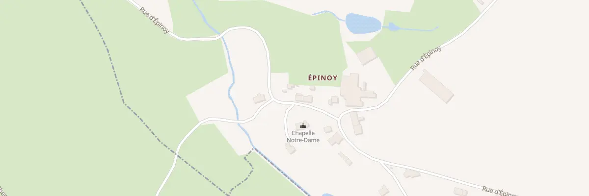 Plan du 13 Rue d’Epinoy à Clairfayts