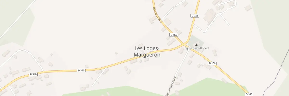 Plan du 6 Rue des Charmes de l’Orme aux Loges-Margueron