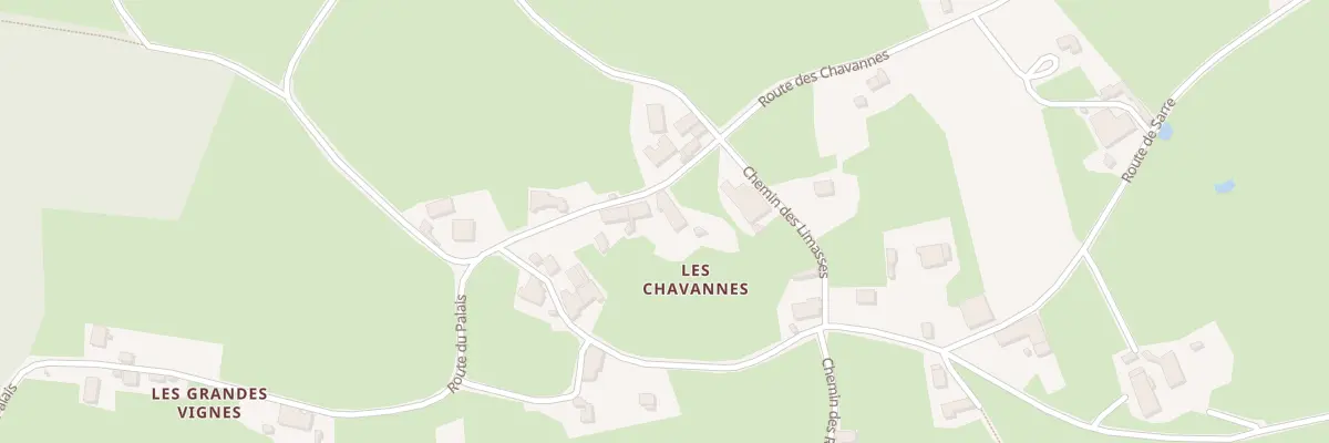 Plan du 490 Rte de Chavannes à Mailly