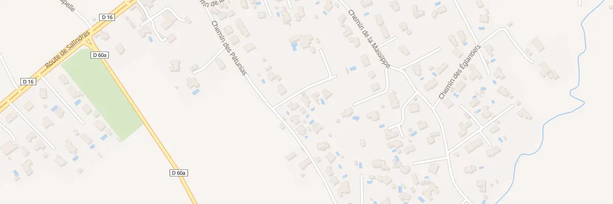 Plan du 21A Che des Petunias à Saint-Privat-des-Vieux