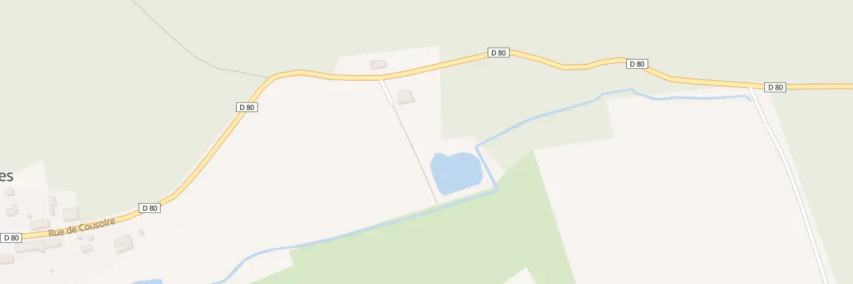 Plan du 30 Rue de Cousolre à Bérelles