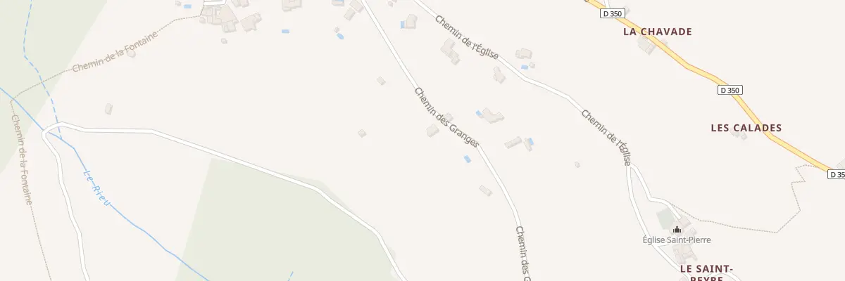 Plan du 5146 Chanssier et Mazet à Saint-Pierre-Saint-Jean