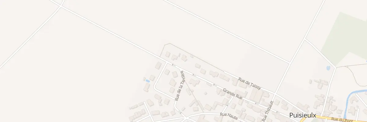 Plan du 12B Gr Grande Rue à Puisieulx