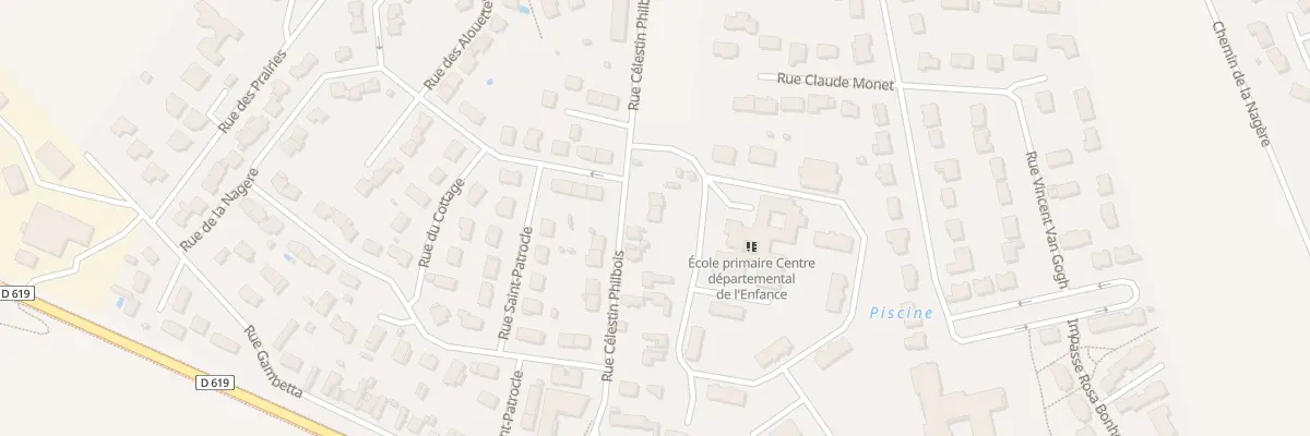 Plan du 28 Rue Célestin Philbois à Saint-Parres-aux-Tertres