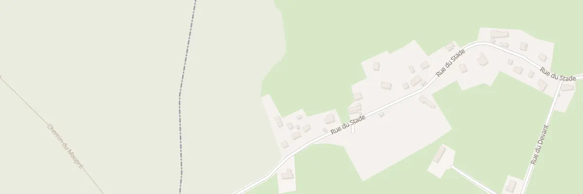 Plan du 1282 Rue du Stade à Saint-Vincent-Bragny