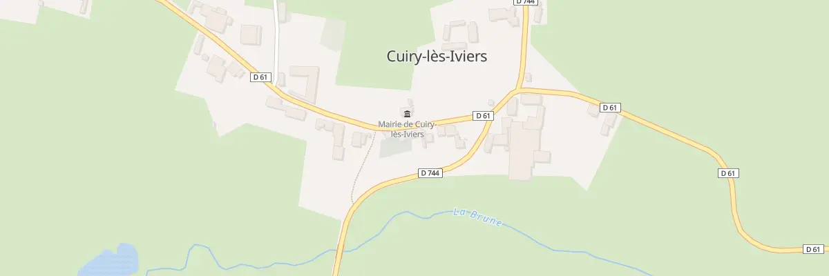 Plan du 11 Rue Principale à Cuiry-lès-Iviers