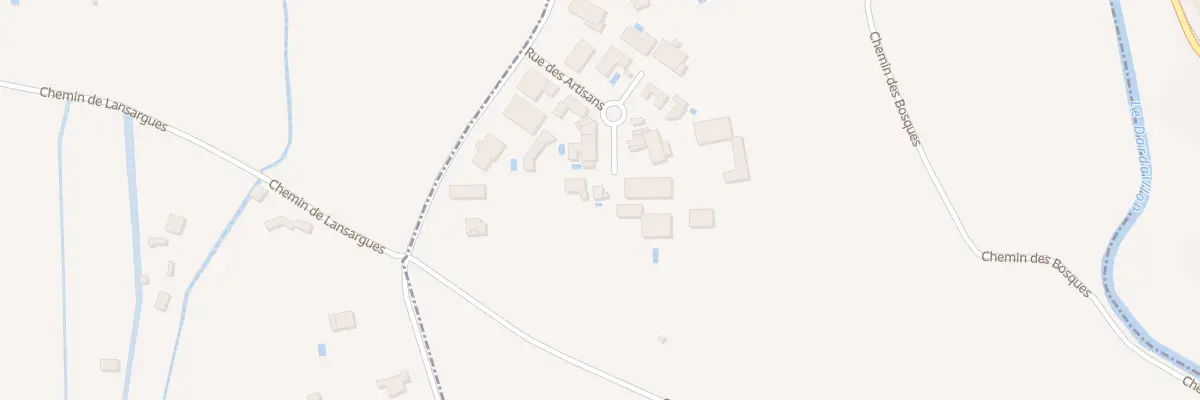 Plan du 235 Rue des Artisans à Saint-Nazaire-de-Pézan