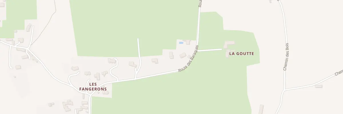 Plan du 297 Rte des Barraques à Saint-Étienne-le-Molard