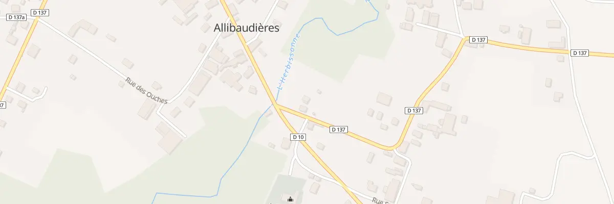 Plan du 1 Rue du Châtel à Allibaudières