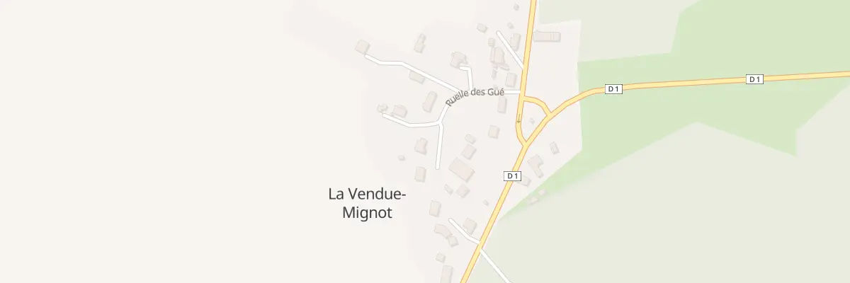 Plan du 14 Rle aux Gues à La Vendue-Mignot
