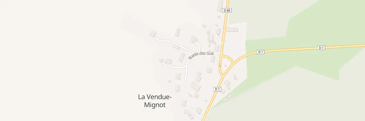 Plan du 10 Rle aux Gues à La Vendue-Mignot