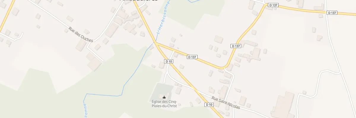 Plan du 2 Rue du Châtel à Allibaudières