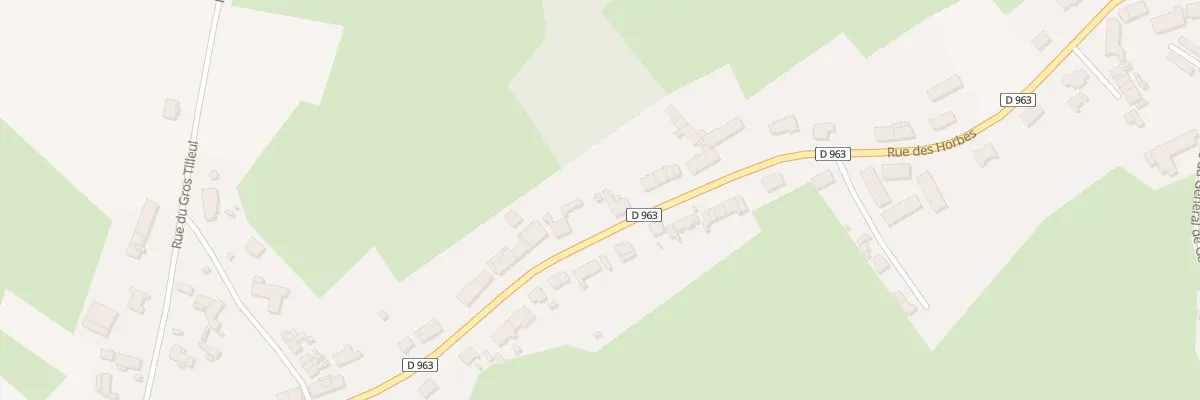 Plan du 22 Rue des Horbes à Ohain