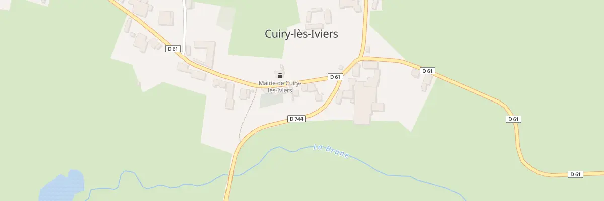 Plan du 9 Rue Principale à Cuiry-lès-Iviers