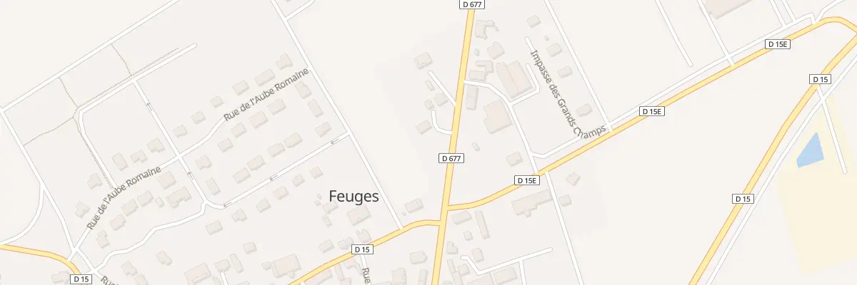 Plan du 3 Rue General de Gaulle à Feuges