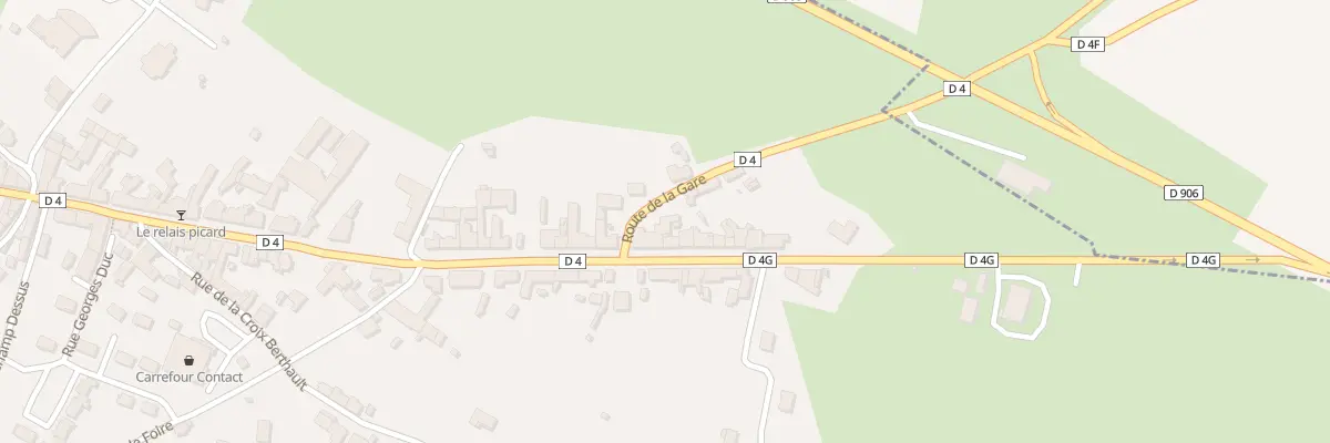 Plan du 91 Rue du Général Leclerc à Rouvray