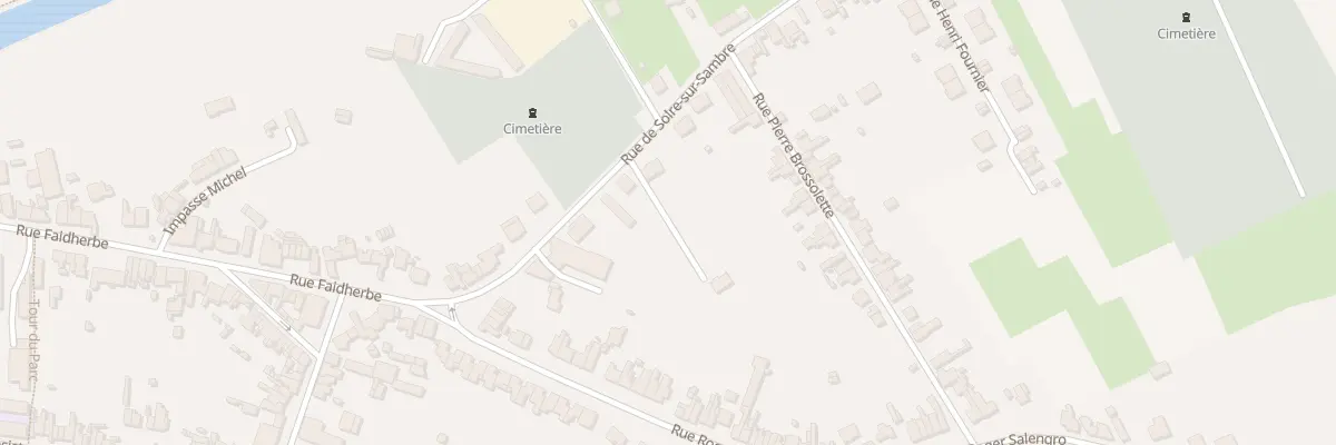 Plan du 159 Rue de Solre sur Sambre à Jeumont