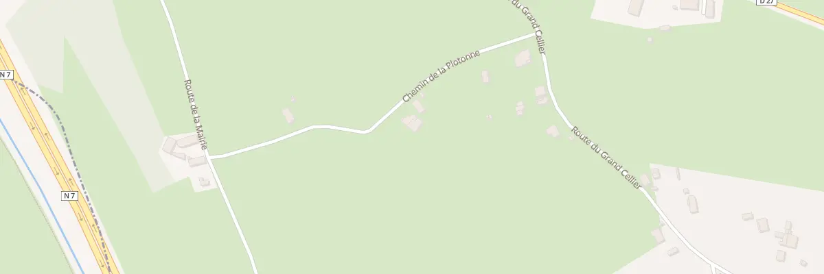 Plan du 234 Che de la Plotonne à Saint-Vincent-de-Boisset
