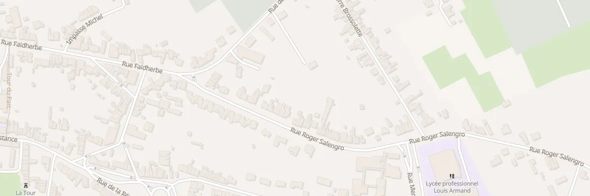 Plan du 156 Rue Roger Salengro à Jeumont