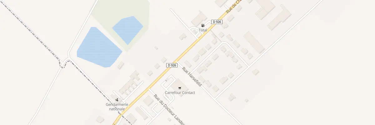 Plan du 1 Rue Harsefeld à Asfeld