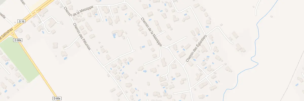 Plan du 44 Che de la Massippe à Saint-Privat-des-Vieux