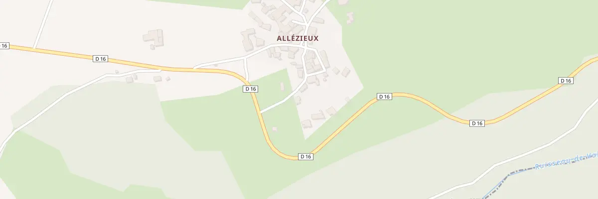 Plan du 75 Che de Pensier à Chenereilles
