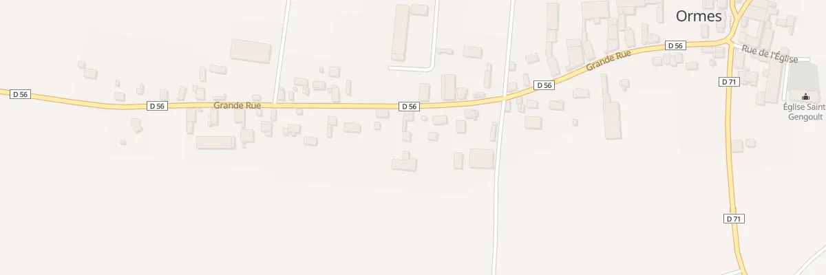 Plan du 22 Grande Rue à Ormes