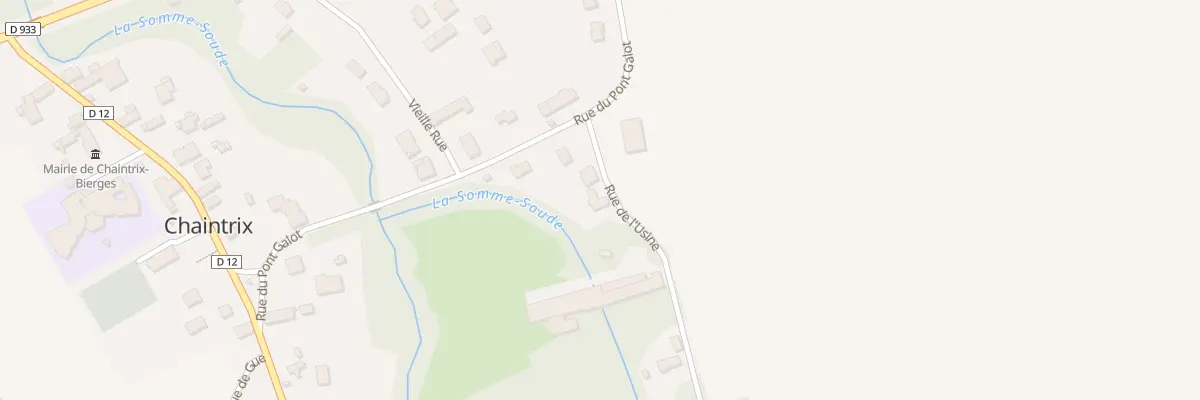 Plan du 4 Rue de l’Usine à Chaintrix-Bierges