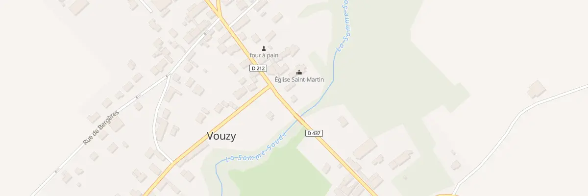 Plan du 1 Rue de Chalons à Vouzy