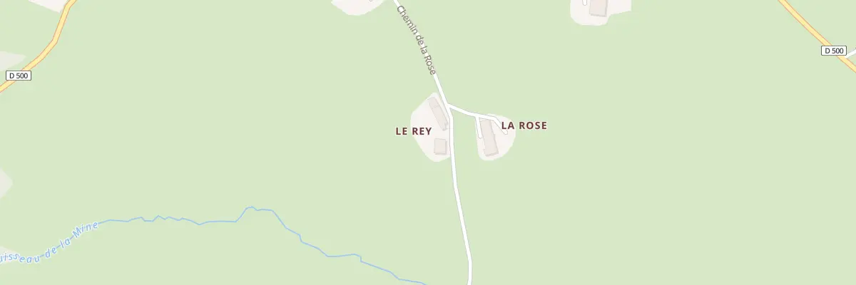 Plan du 5077 Les Rays à Moudeyres