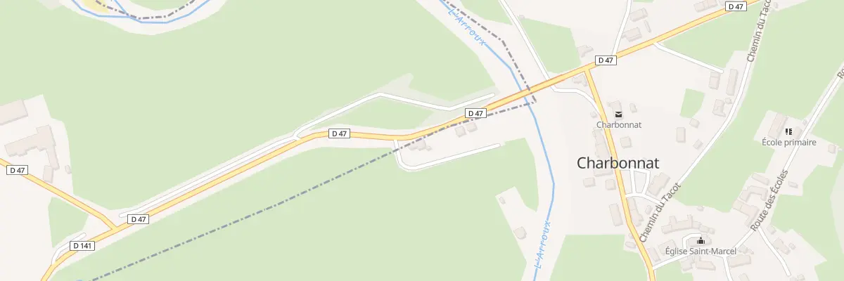 Plan du 5187 Le Bourg à Thil-sur-Arroux