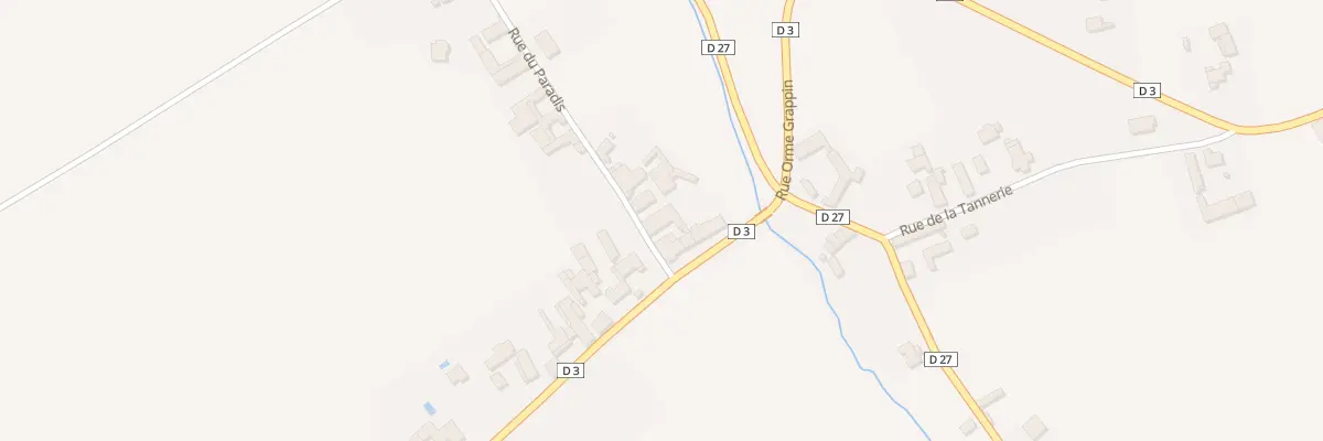 Plan du 2 Rue du Paradis à Chesley