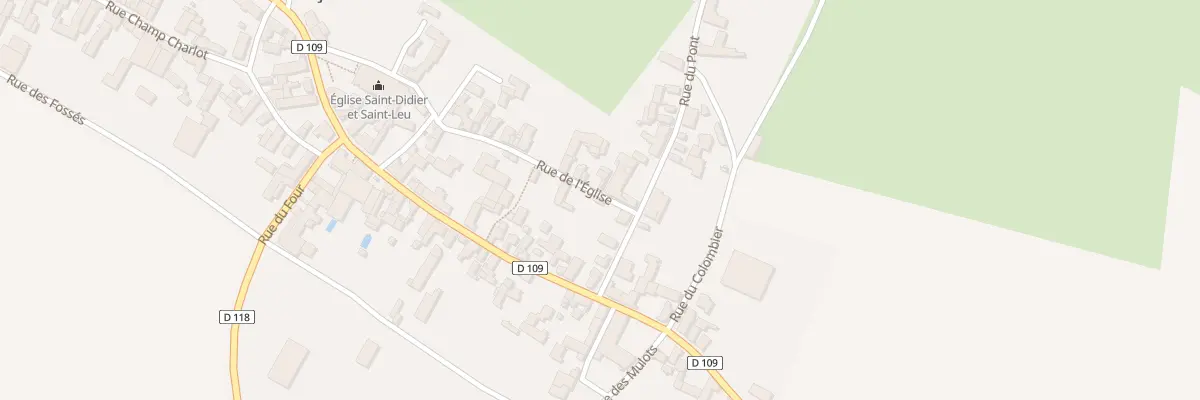 Plan du 3 Rue de l’Eglise à Argenteuil-sur-Armançon