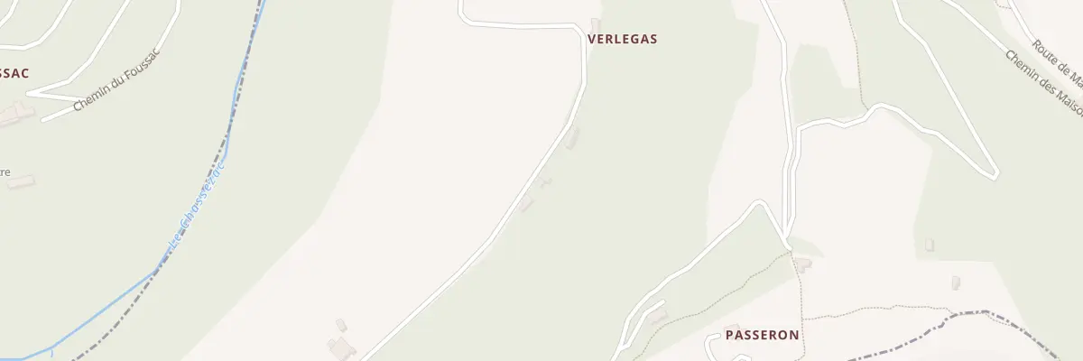 Plan du 5155B Plaine de Verlegas à Chambonas