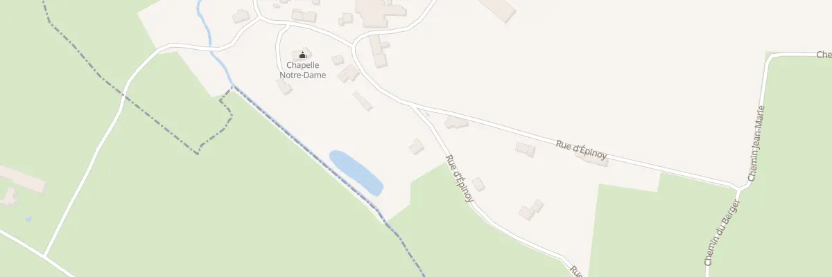 Plan du 3 Rue d’Epinoy à Clairfayts
