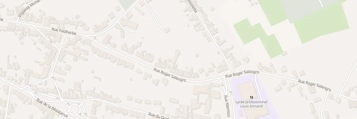Plan du 218 Rue Roger Salengro à Jeumont
