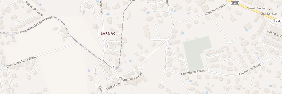 Plan du 26 Imp de Larnac à Saint-Hilaire-de-Brethmas